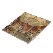 De privé-Zitkamer van de koningin, Windsor Castle, Tegeltje (Zijkant)