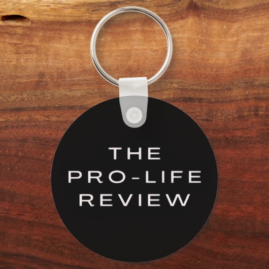 De Pro-Life Review Sleutelhanger (Voorkant)