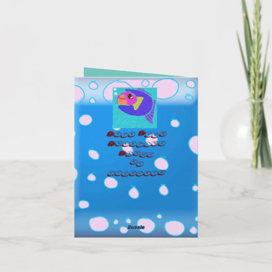 De problemen van een elektricien bedankkaart (Achterkant)