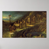 De Proces van de Heilige Schouder Poster (Voorkant)