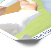 De processie om Christus te Calvariëren die het Kr Poster (Hoek)