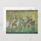 De processie van de drie koningen briefkaart (Voorkant / Achterkant)