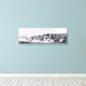 De processie van Karel II Canvas Afdruk (Insitu (Houten vloer))