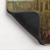 De processie van koning Louis XV Muismat (Hoek)