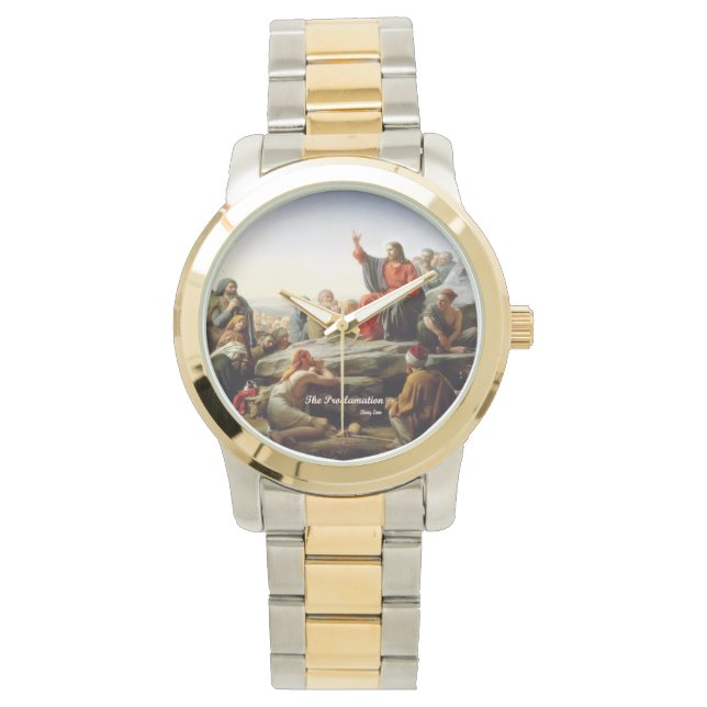 De proclamatie horloge (Voorkant)