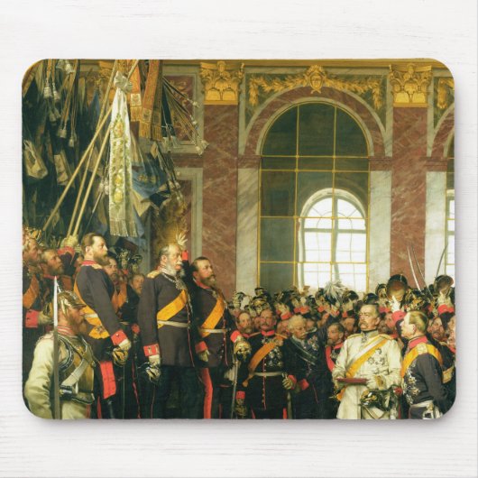 De proclamatie van Wilhelm als Kaiser Muismat (Voorkant)