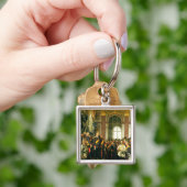De proclamatie van Wilhelm als Kaiser Sleutelhanger (Hand)