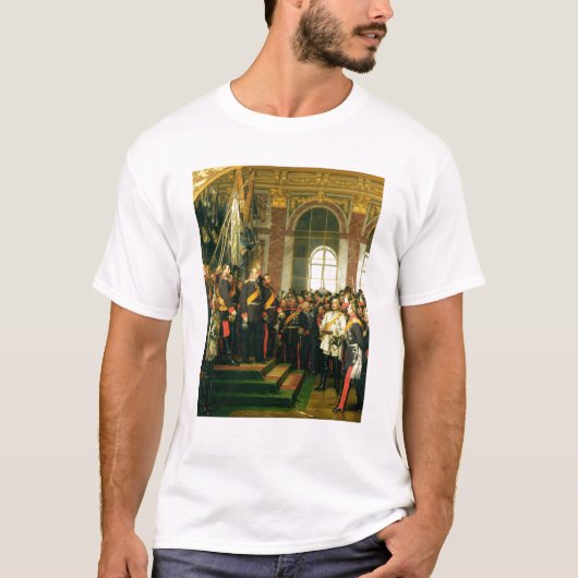 De proclamatie van Wilhelm als Kaiser T-shirt (Voorkant)