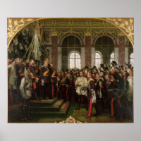 De proclamatie van Wilhelm