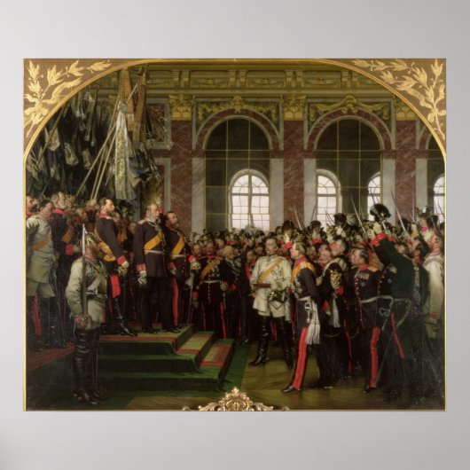 De proclamatie van Wilhelm Poster (Voorkant)