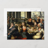 De prodigal Son, 1536 Briefkaart (Voorkant / Achterkant)