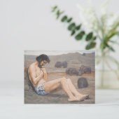 De Prodigal Son, c. 1879 (olie op linnen) Briefkaart (Staand voorkant)