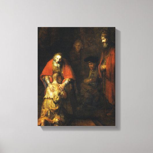 De prodigal Son Canvas Afdruk (Voorkant)