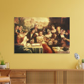 De prodigal Son met Harlots Canvas Afdruk (Insitu (Woonkamer))