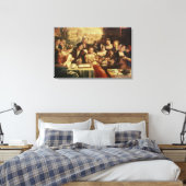 De prodigal Son met Harlots Canvas Afdruk (Insitu (Slaapkamer))