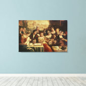 De prodigal Son met Harlots Canvas Afdruk (Insitu (Houten vloer))