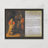 De prodigal zoon. briefkaart (Voorkant)