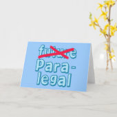 De Producten van de Afstuderen van Paralegal Kaart (Gele Bloem)