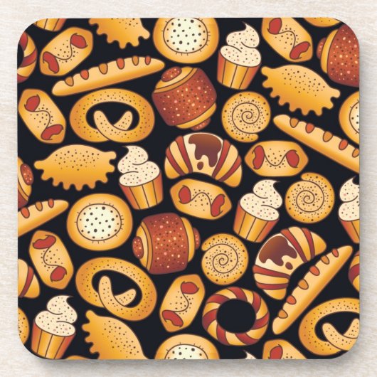 De producten van de bakkerij drankjes onderzetter (Voorkant)