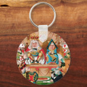 DE PROEF VAN DE KNAVE VAN DE HARTEN SLEUTELHANGER (Voorkant)