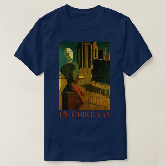 De profeet 1915 door Giorgio de Chirico T-shirt (Design voorkant)
