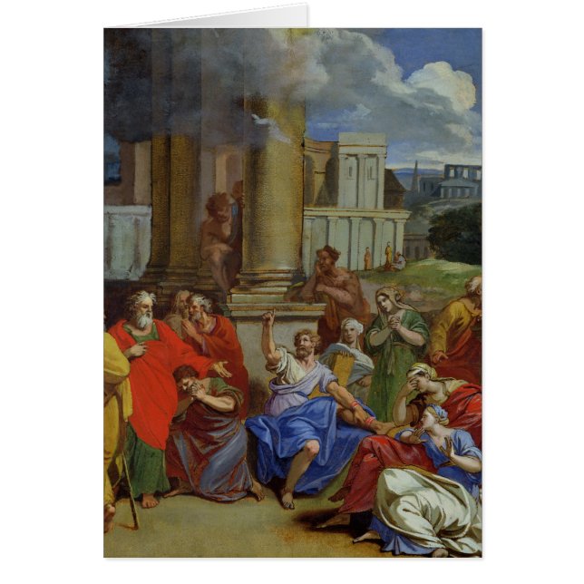 De profeet Agabus voorspelt (Voorkant)