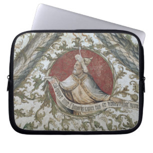 De profeet Baruch van de Loggia d'Annunciazion Laptop Sleeve
