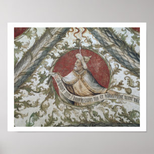 De profeet Baruch van de Loggia d'Annunciazion Poster