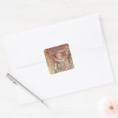 De profeet Daniel Vierkante Sticker (Envelop)