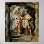 De profeet Elijah en de Angel Poster (Voorkant)