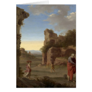 De profeet Elijah en de weduwe van Zarephath