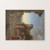 De profeet Elijah en de weduwe van Zarephath Legpuzzel (Horizontaal)