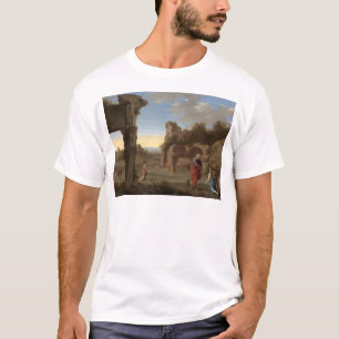 De profeet Elijah en de weduwe van Zarephath T-shirt
