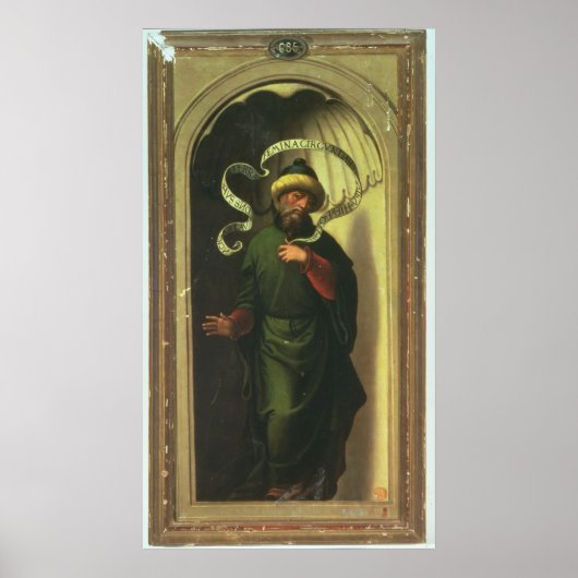 De profeet Habakkuk Poster (Voorkant)