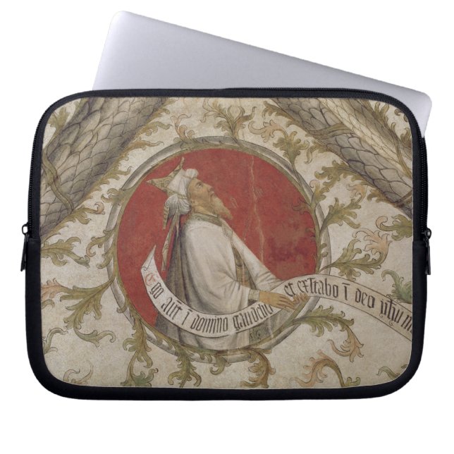 De profeet Habakkuk van de Loggia d'Annunciazi Laptop Sleeve (Voorkant)