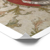 De profeet Habakkuk van de Loggia d'Annunciazi Poster (Hoek)