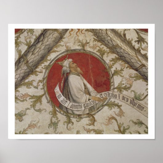 De profeet Habakkuk van de Loggia d'Annunciazi Poster (Voorkant)
