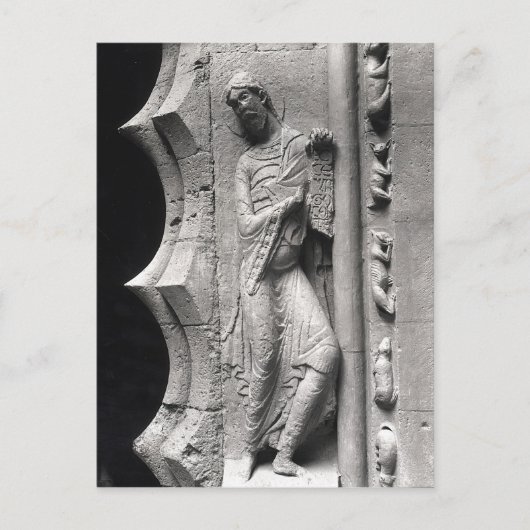 De profeet Isaiah die een fylacterie losmaakt Briefkaart (Voorkant)