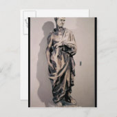 De profeet Jeremiah, 1423-27 Briefkaart (Voorkant / Achterkant)