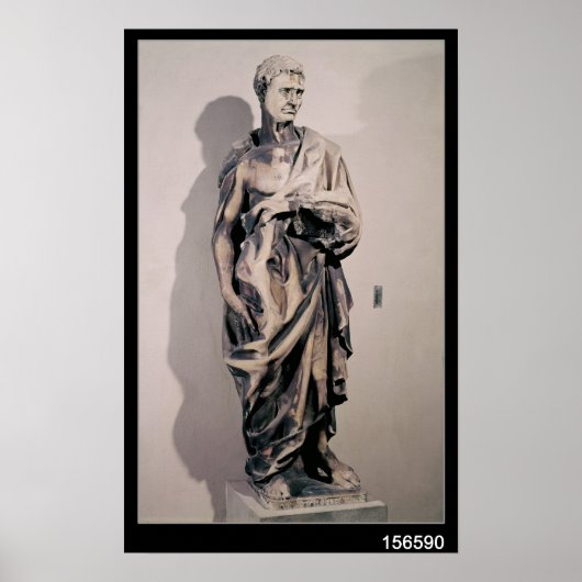 De profeet Jeremiah, 1423-27 Poster (Voorkant)