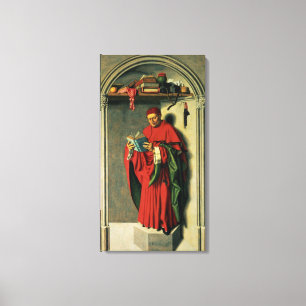 De profeet Jeremiah, 1443-45 Canvas Afdruk