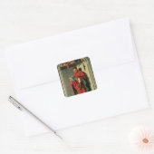 De profeet Jeremiah, 1443-45 Vierkante Sticker (Envelop)