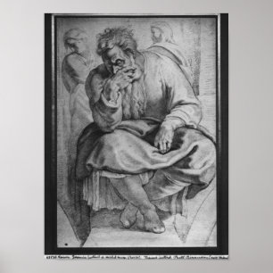De profeet Jeremiah Poster