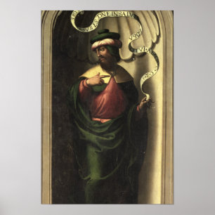 De profeet Jeremiah Poster