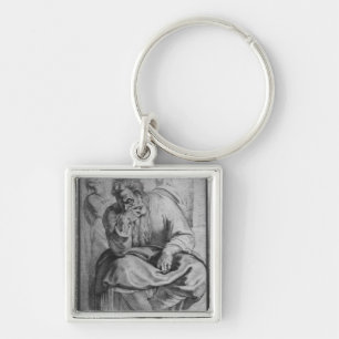 De profeet Jeremiah Sleutelhanger