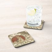 De profeet Micah uit de Loggia d'Annunciazione Drankjes Onderzetter (Rechterzijde)