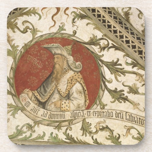 De profeet Micah uit de Loggia d'Annunciazione Drankjes Onderzetter (Voorkant)