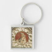 De profeet Micah uit de Loggia d'Annunciazione Sleutelhanger (Voorkant)