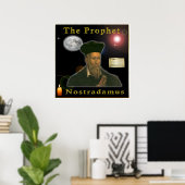 De profeet Nostradamus Poster (Thuiskantoor)