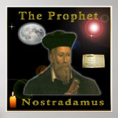 De profeet Nostradamus Poster (Voorkant)
